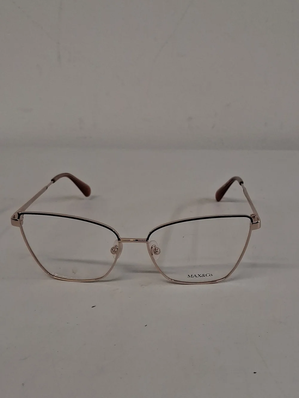 NWOT Womens Rxable Max & Co. MO5035 028 Rose Gold Eyeglass Frames
